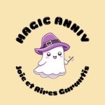 Yellow and Black Cute Pattern Nursery School Instagram Reel (150 x 150 px)